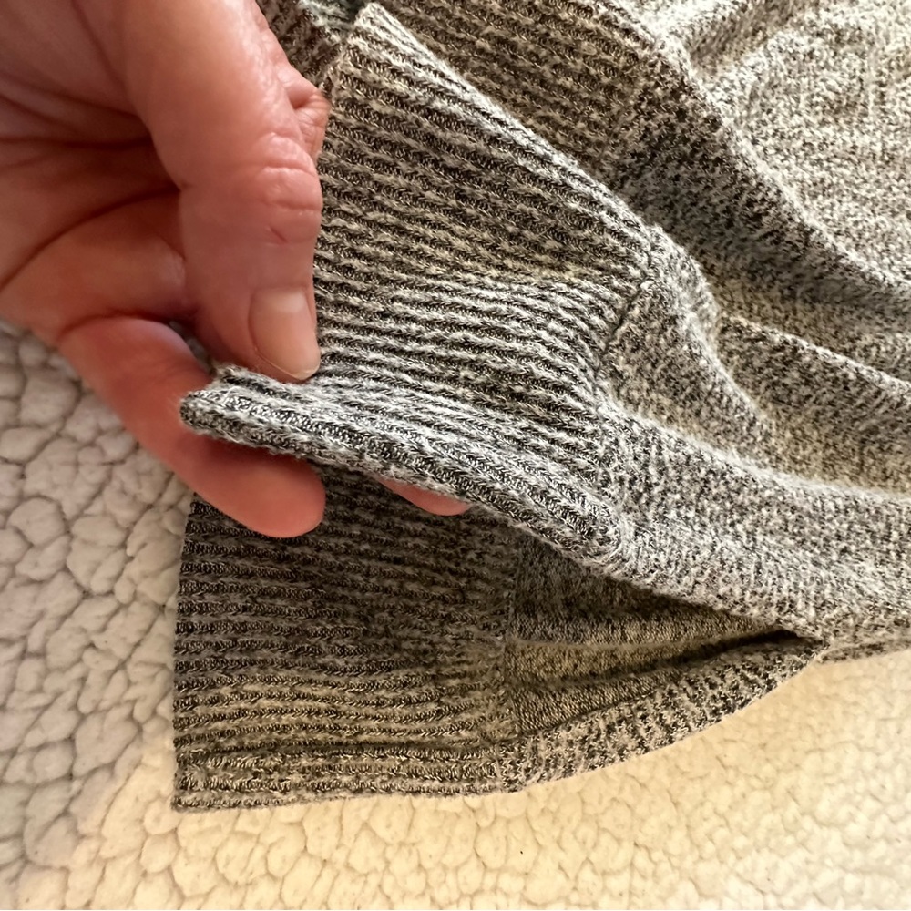 Lucky Brand Sweater. Grayish, Black, and White speckled - Picture 3 of 3